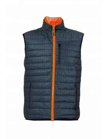 Bodywarmer Haute Visibilité Orange - T2S