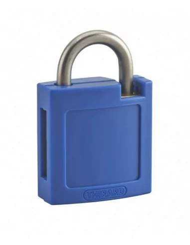Coque ABS Bleue pour Cadenas de Consignation - 40 mm - THIRARD Coque ABS Bleue pour Cadenas de Consignation - 40 mm - THIRARD