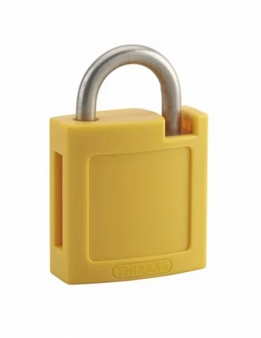 Coque ABS Jaune pour Cadenas de Consignation - 40 mm - THIRARD Coque ABS Jaune pour Cadenas de Consignation - 40 mm - THIRARD