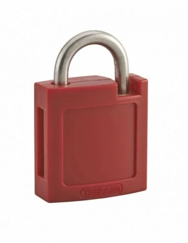 Coque ABS Rouge pour Cadenas de Consignation - 40 mm - THIRARD Coque ABS Rouge pour Cadenas de Consignation - 40 mm - THIRARD