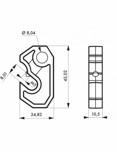 Petit verrouillage de disjoncteur universel à visser - THIRARD Petit verrouillage de disjoncteur universel à visser - THIRARD