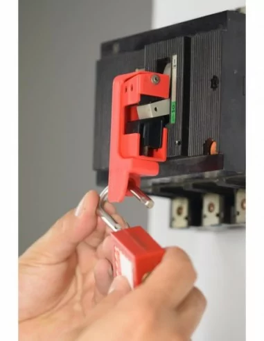 Verrouillage disjoncteur à levier large - THIRARD Verrouillage disjoncteur à levier large - THIRARD