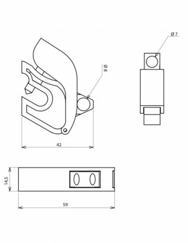 Verrouillage disjoncteur universel - THIRARD Verrouillage disjoncteur universel - THIRARD