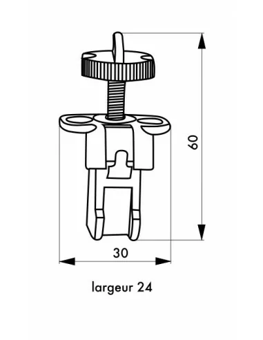 Verrouillage mini disjoncteur double - THIRARD Verrouillage mini disjoncteur double - THIRARD