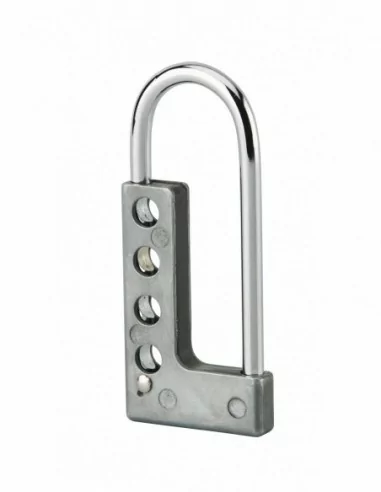 Moraillon en aluminium pour 4 cadenas