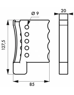 Câble de consignation ajustable Ø 3 mm longueur 1,80 m - THIRARD 2