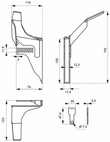 Consignation de vanne 1/4 tour - THIRARD Consignation de vanne 1/4 tour - THIRARD