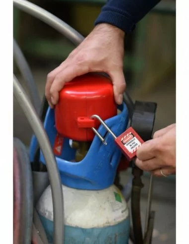 Consignation de vanne de gaz sous pression - THIRARD Consignation de vanne de gaz sous pression - THIRARD