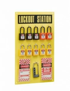 Armoire sans porte 10 cadenas - THIRARD 2