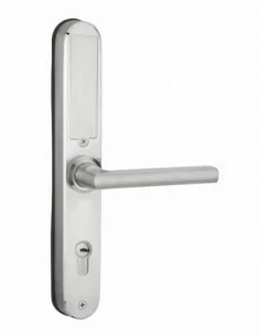 Poignée connectée Intelock MULTI - Entr'axe 72mm, finition argent - INTELOCK 2