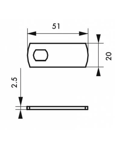 Came batteuse acier z/b n°1 Came batteuse acier z/b n°1