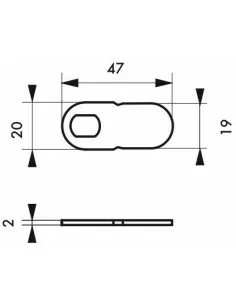 Came batteuse acier z/b n°2 2