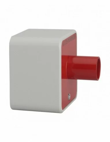 Contacteur à clé pompier en applique triangle 14mm Contacteur à clé pompier en applique triangle 14mm