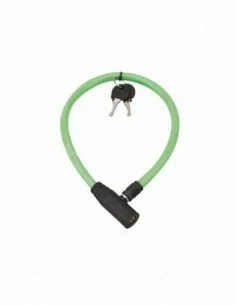 Antivol Ø 5 longeur 0,50 m 2 clés 2