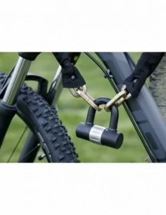 Chaine gainée nylon 0,90 m 2 clés 2