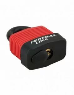 Cadenas à clé BUMPER 45 mm rouge 2