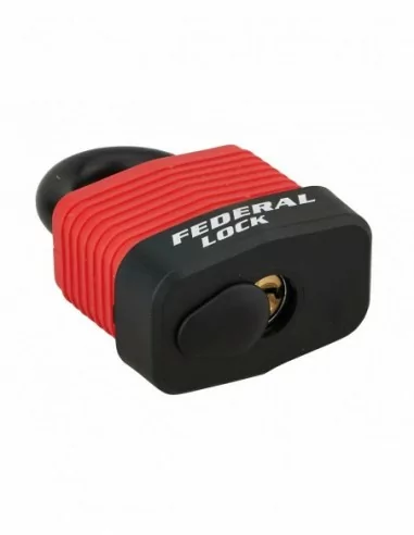 Cadenas à clé BUMPER 45 mm rouge Cadenas à clé BUMPER 45 mm rouge