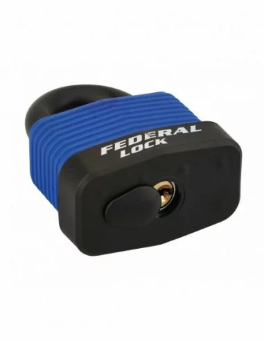 Cadenas à clé BUMPER 54 mm bleu Cadenas à clé BUMPER 54 mm bleu