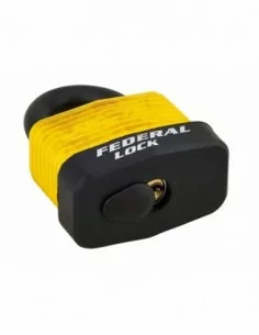 Cadenas à clé BUMPER 54 mm jaune 2