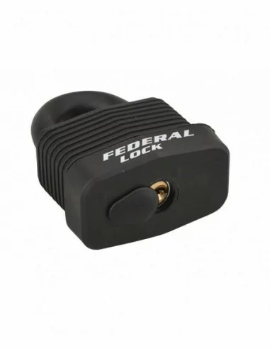 Cadenas à clé BUMPER 54 mm noir Cadenas à clé BUMPER 54 mm noir