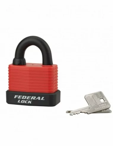 Cadenas à clé BUMPER 54 mm rouge