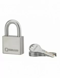 Cadenas à clé RINOX 50mm anse inox 4 clés 2