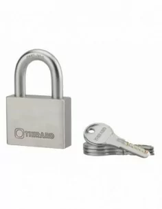 Cadenas à clé RINOX 60mm anse inox 4 clés 2