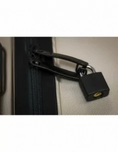 Cadenas à clé TYPE 1 aluminium color 20 mm noir 2