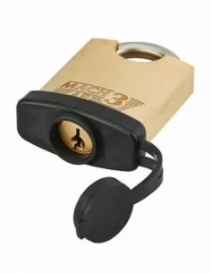 Cadenas à clé MACH 3 ap 40 mm avec bumper 2