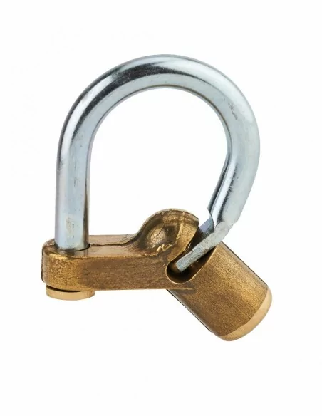 Cadenas d'artillerie 29 à talon coudé anse acier triangle 5 mm