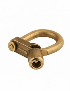 Cadenas d'artillerie 29 c à talon coudé anse laiton triangle 5 mm - THIRARD 2