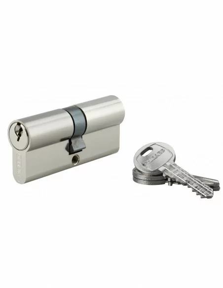 Cylindre Profilé HG6 35x35mm - 3 clés, nickelé - THIRARD