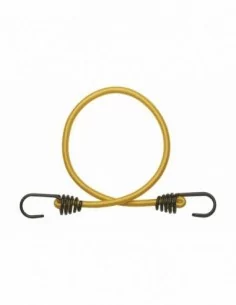 Lot de 2 sandows Ø8mm x 60cm à crochet - jaune 2