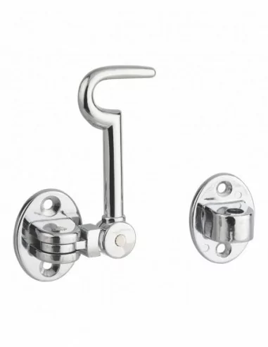 Crochet chromé 100 mm Crochet chromé 100 mm