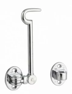 Crochet chromé 150 mm 2