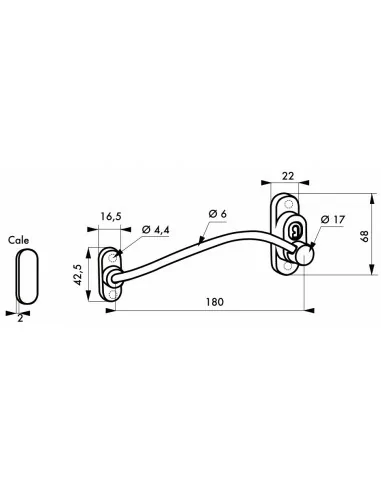 Entrebailleur de fenetre a câble Entrebailleur de fenetre a câble