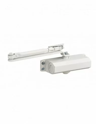 Ferme porte hydraulique eco blanc force 3