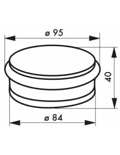 Butoir de porte 1,3 kg 2