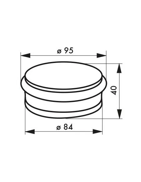 Butoir de porte 1,3 kg