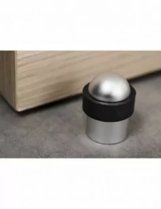 Butoir de sol Ø 30 mm argent 2