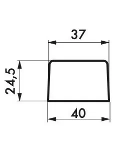Butoir de sol caoutchouc 2