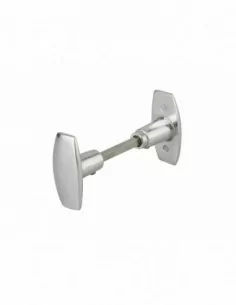 Bouton double carré 6 mm avec fourreau adaptateur 7 mm