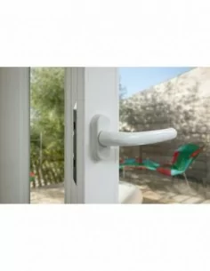 Bequille fenêtre laqué blanc 2