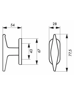 Bouton de fenêtre leto/maa champ. 2