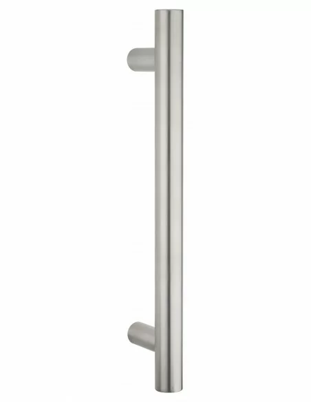 Paire de poignées tirage inox d 30 de porte battante - ht 400mm