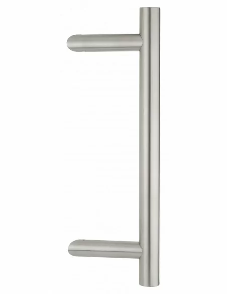 Paire de poignées tirage inox d 30 de porte battante - ht 400mm