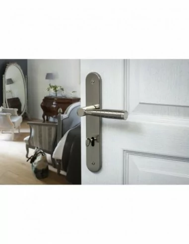 Poignée de porte Helios trou de clé, l Poignée de porte Helios trou de clé, l