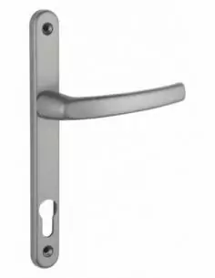 Poignée de porte Sultane 235x25 c8x92mm trou de cylindre inox f9