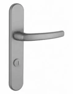 Poignée de porte Sultane à condamnation inox f9 2