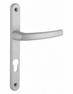 Poignée de porte Sultane 235x25 c7x70 trou de cylindre palière argent f1 2